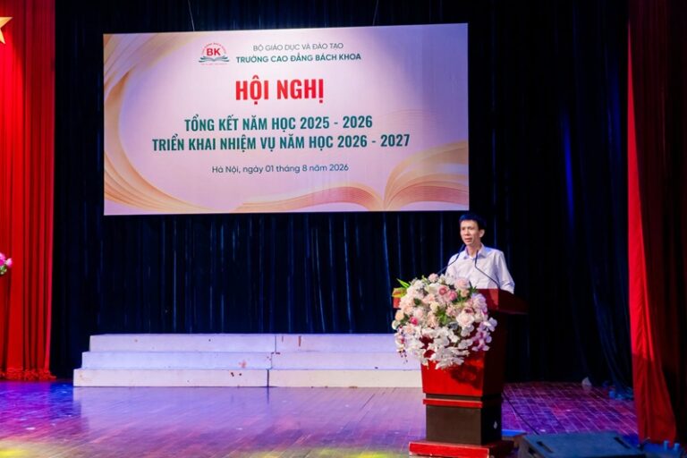 Trường Cao đẳng Bách Khoa tổng kết năm học 2025 – 2026, định hướng đổi mới và phát triển trong năm học mới